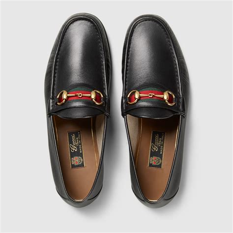 gucci moc men|gucci leather loafers for men.